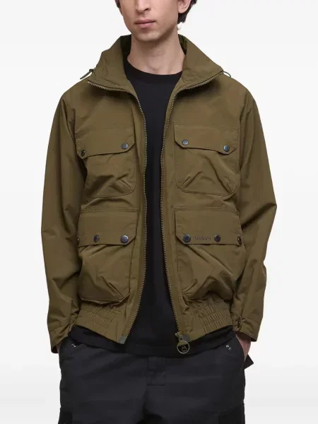 Geacă Barbour cu glugă verde