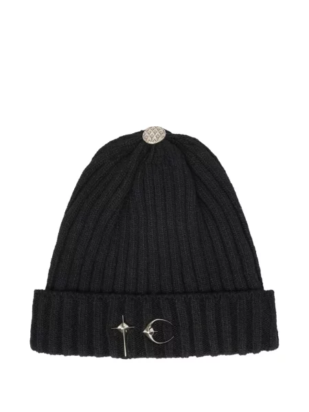 Căciulă Thug Club cu broderie tricotate negru