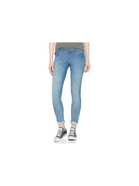 Skinny fit džínsy Wrangler modrá