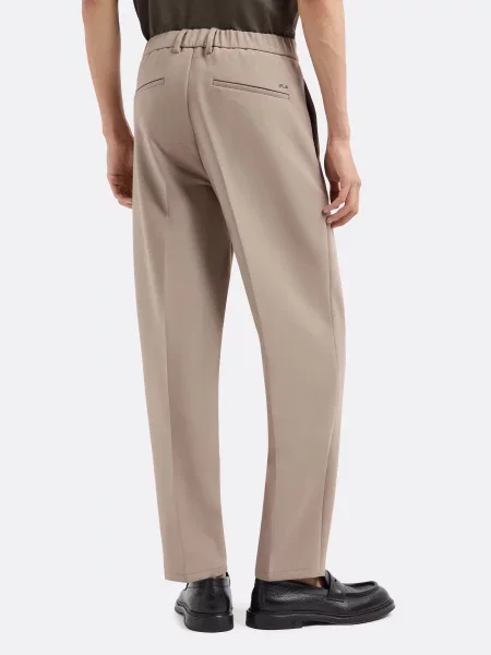 Повседневные брюки Emporio Armani бежевые