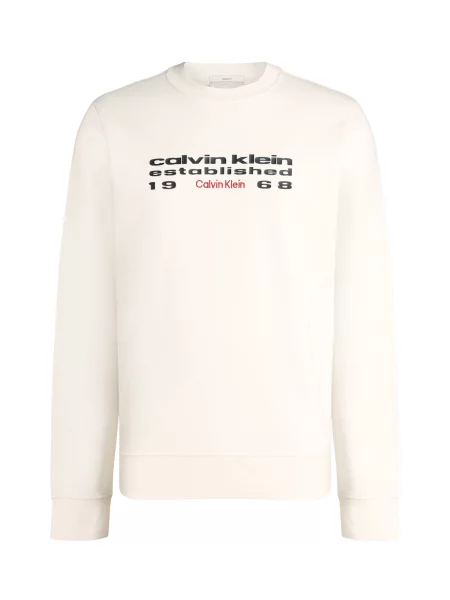 Palton Calvin Klein Jeans alb