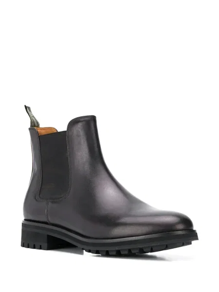 Cropp cizme scurte Polo Ralph Lauren slip-on negru