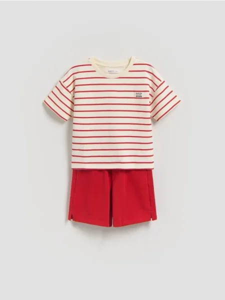 Брюки Reserved красные