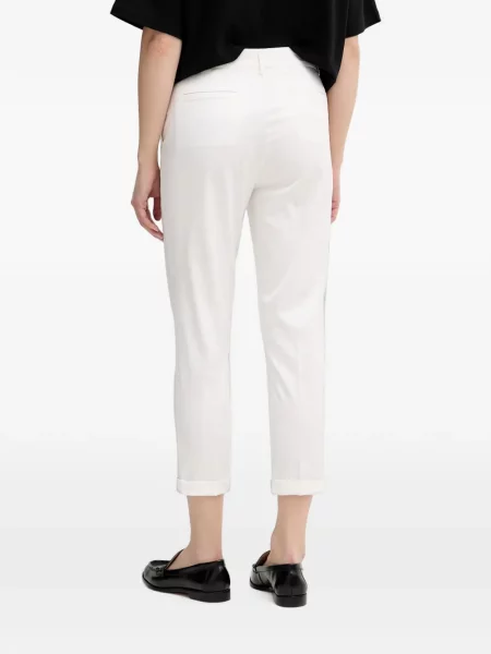 Pantaloni Sisley alb