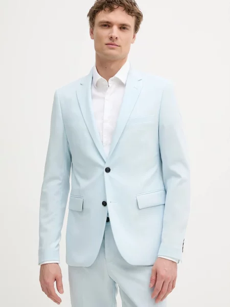 Lindbergh garnitur gładka niebieski