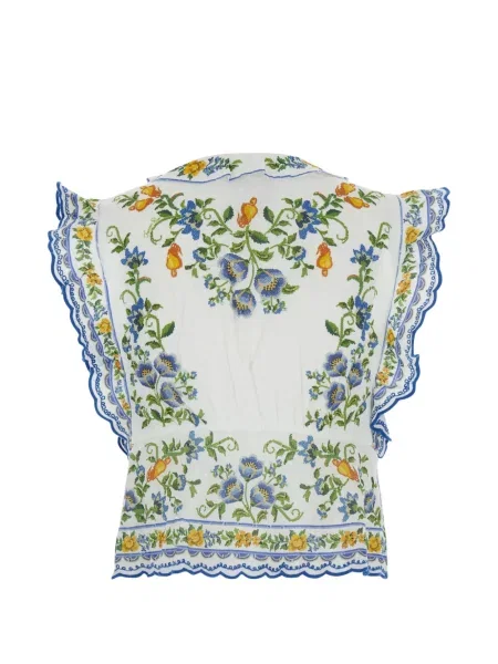 Bluză Farm Rio cu model floral alb