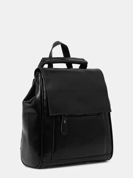 Кожаный маленький рюкзак Answear.lab черный