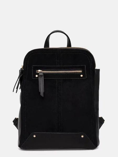 Ruksak Medicine veliki bez uzorka crna