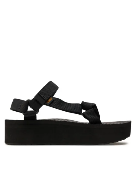 Teva Sandale Flatform Universal negru