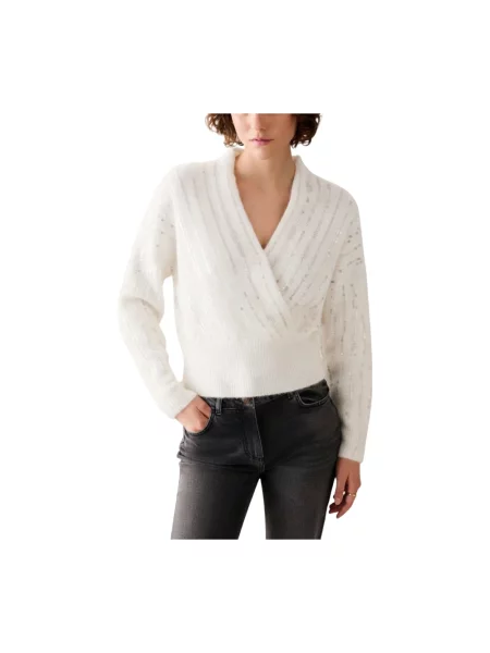 Sweter Pennyblack wełniany biały