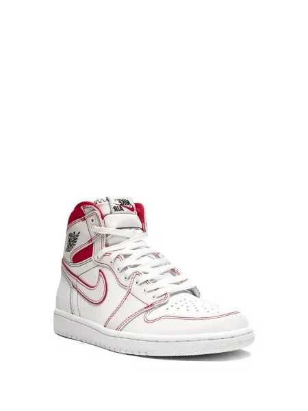 Retro stiliaus sportbačiai Jordan Air Jordan 1 balta