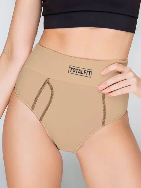 Термобілизна Totalfit з високою посадкою бежева