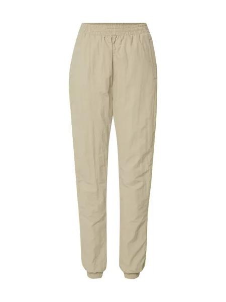 Urban Classics Kalhoty velbloudí / svítivě zelená bílá