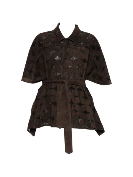 Kurtka S.w.o.r.d. zamszowa brązowa