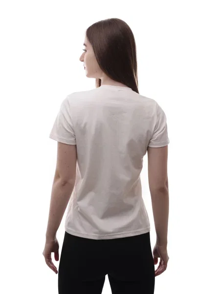 Футболка STREAM молочний віскоза/поліестер