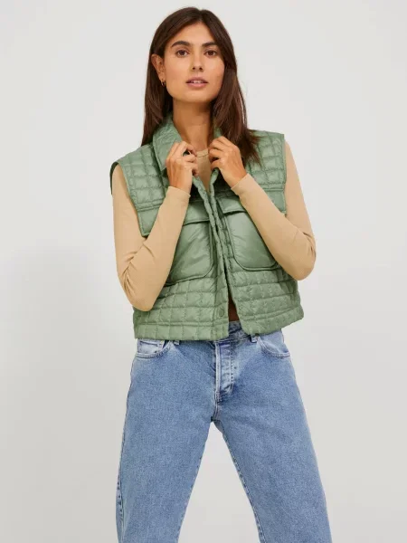 JJXX Жилет з утеплювачем Оливковий 
