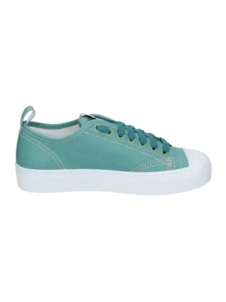 Sneakersy Stokton skórzane zielone