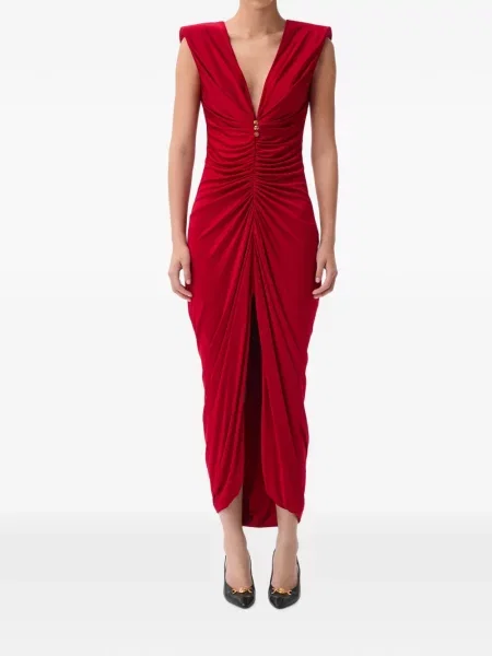 Rochie Versace din jerseu roșu