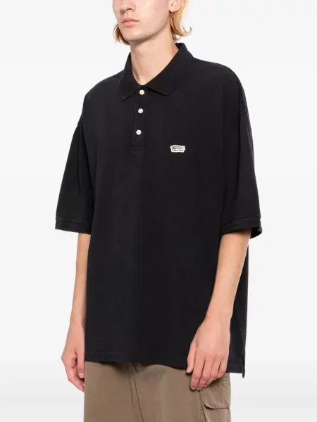 Tricou polo Visvim negru