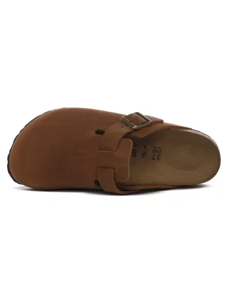 Šľapky Birkenstock hnedá