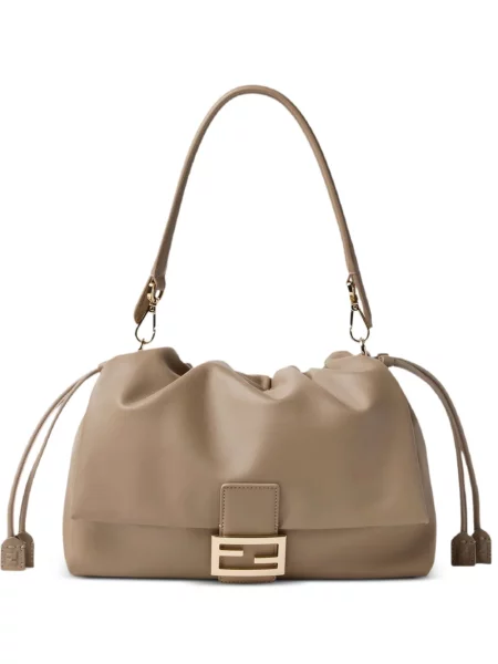 Geantă shopper Fendi cu autograf