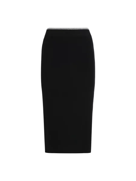 Spódnica Pinko wełniana czarna