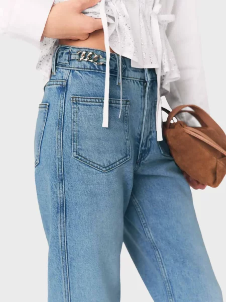 Джинси Maje блакитні