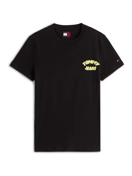 Tricou Tommy Jeans negru