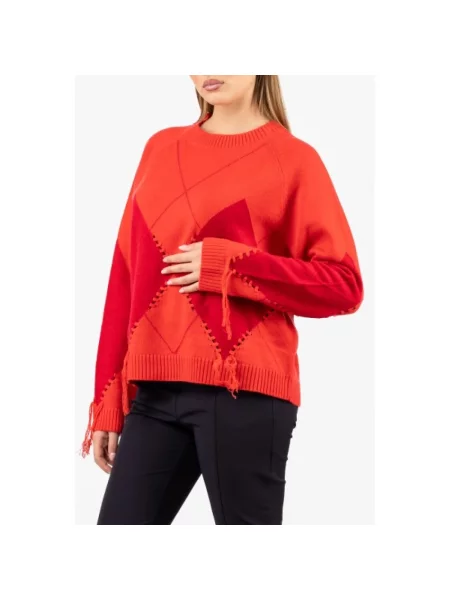 Sweter Pinko czerwony