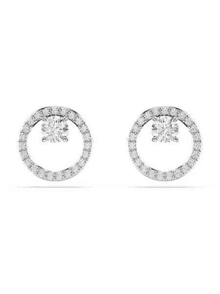 Swarovski Cercei CONSTELLA / transparent argintiu