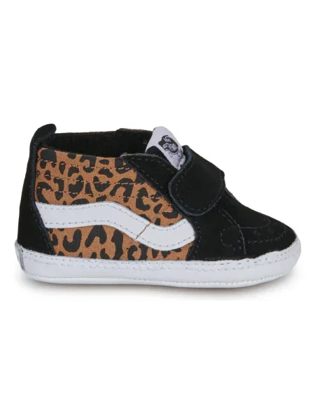 Členkové topánky Vans čierna