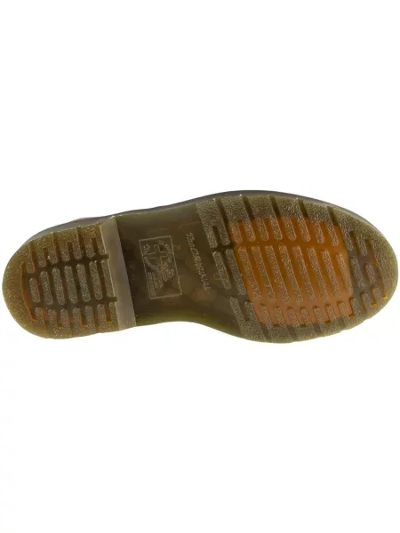 Kvetinové členkové topánky Dr. Martens hnedá