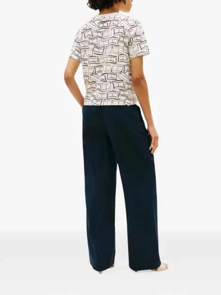 Tricou Tommy Hilfiger cu imagine alb