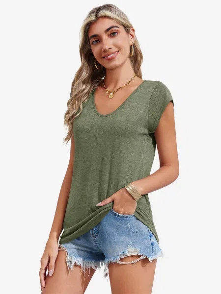 Imily Bela Tricou oliv