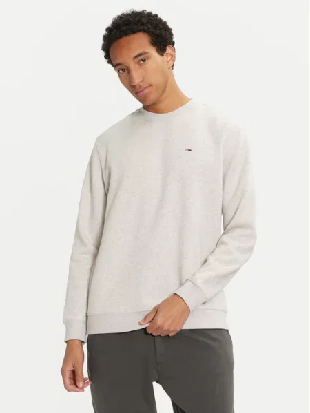 Mikina Tommy Jeans šedá