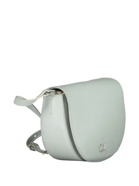 Crossbody torbica Calvin Klein s autogramom zelena