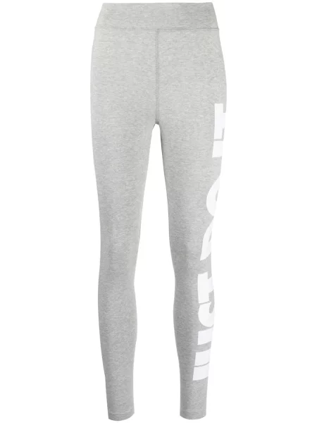Leggings Nike cu talie înaltă gri