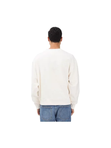 Bluza Tommy Hilfiger z przetarciami biała