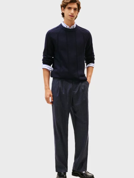 Вовняний светр Tommy Hilfiger синій