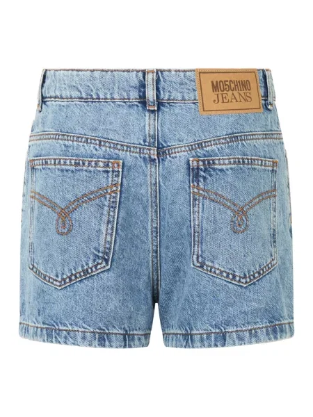 Spodnie Moschino niebieskie