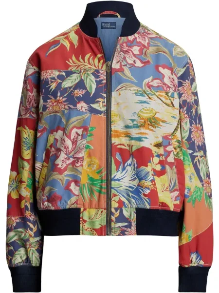 Polo Polo Ralph Lauren z twillu do kolan plisowane żółte