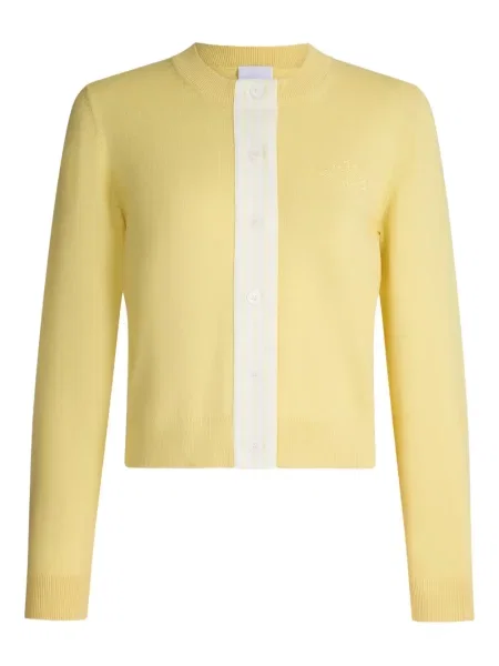 Cardigan Patou cu dungi galben