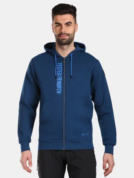 Bluza z kapturem Kilpi Avila niebieska