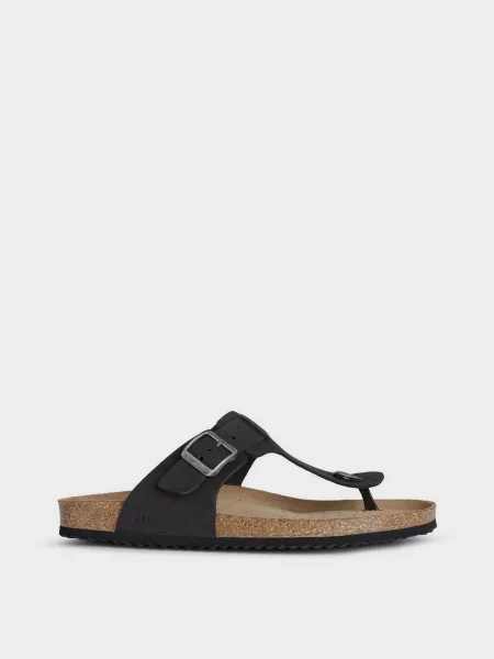 Нубукові В'єтнамки Geox Ghita чорний