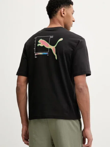 Tričko Puma GRAPHIC černé