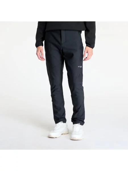 Softshellové kalhoty Columbia černé