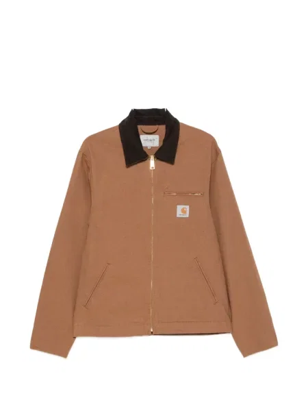 Geacă Carhartt Wip din canvas maro