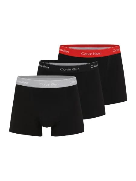 Calvin Klein Underwear Boksarice siva / rdeča / črna bela