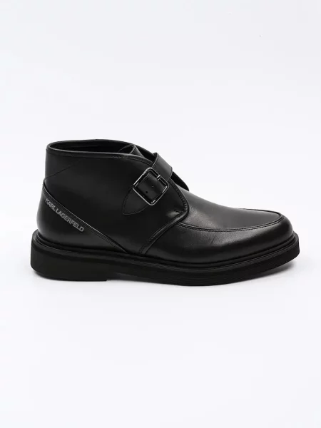Karl Lagerfeld ghete de piele KARNABY barbati negru