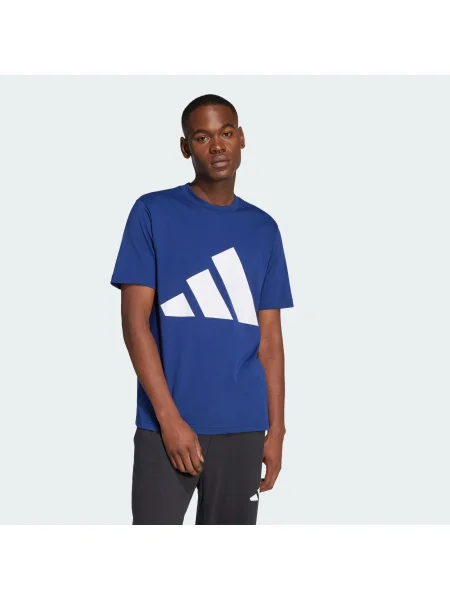 ADIDAS SPORTSWEAR Funkčné tričko Essentials tmavomodrá biela